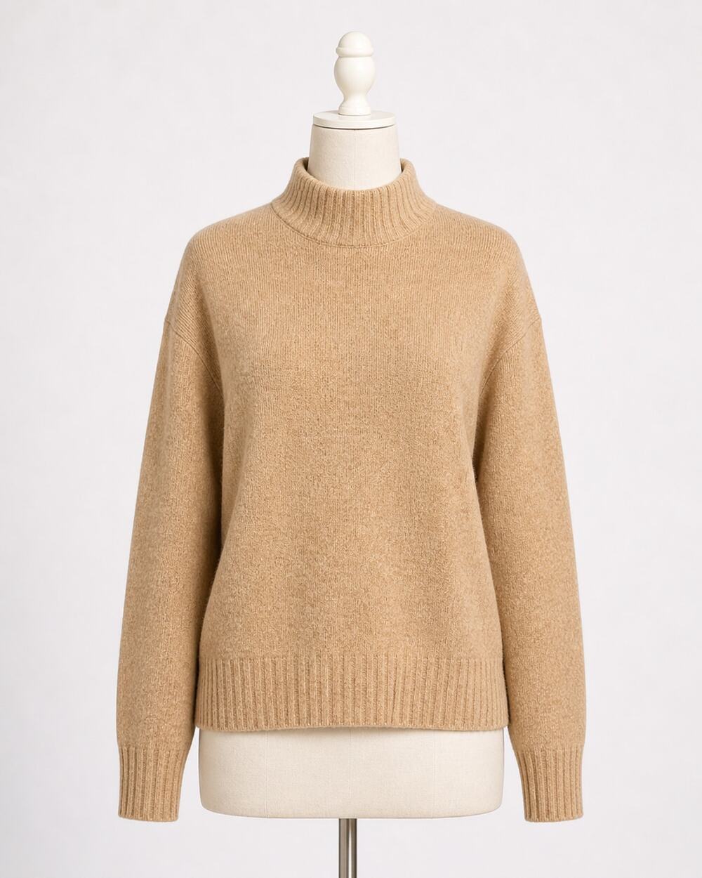 J Crew Beige Sweater Merino Wool Alpaca Blend Tan 3X